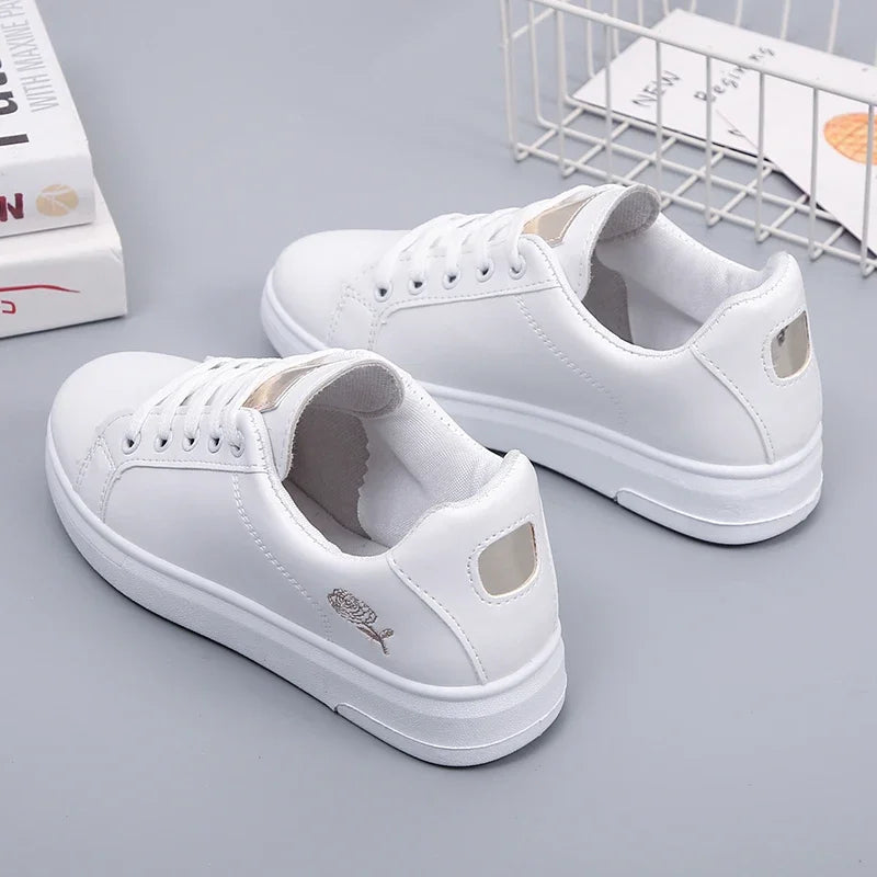 elegant white casual shoe