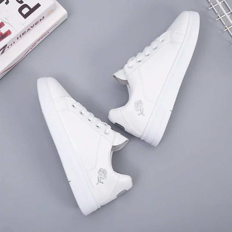 elegant white casual shoe