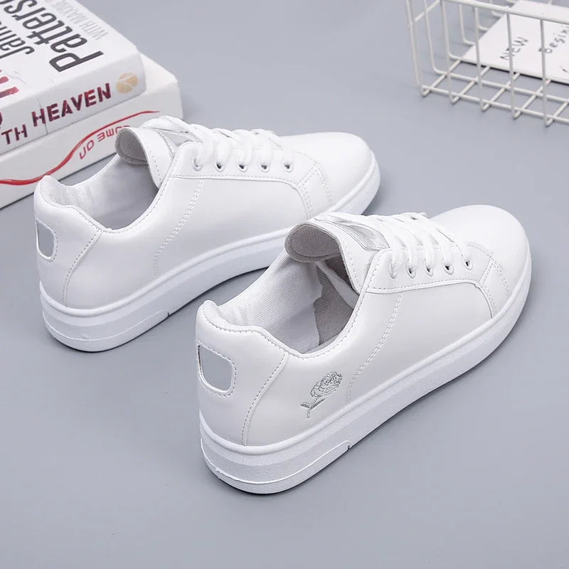 elegant white casual shoe