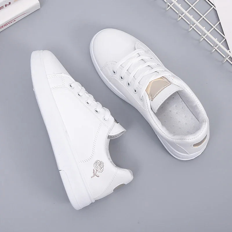 elegant white casual shoe